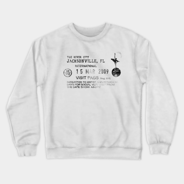 Jacksonville Crewneck Sweatshirt by KnuckleTonic